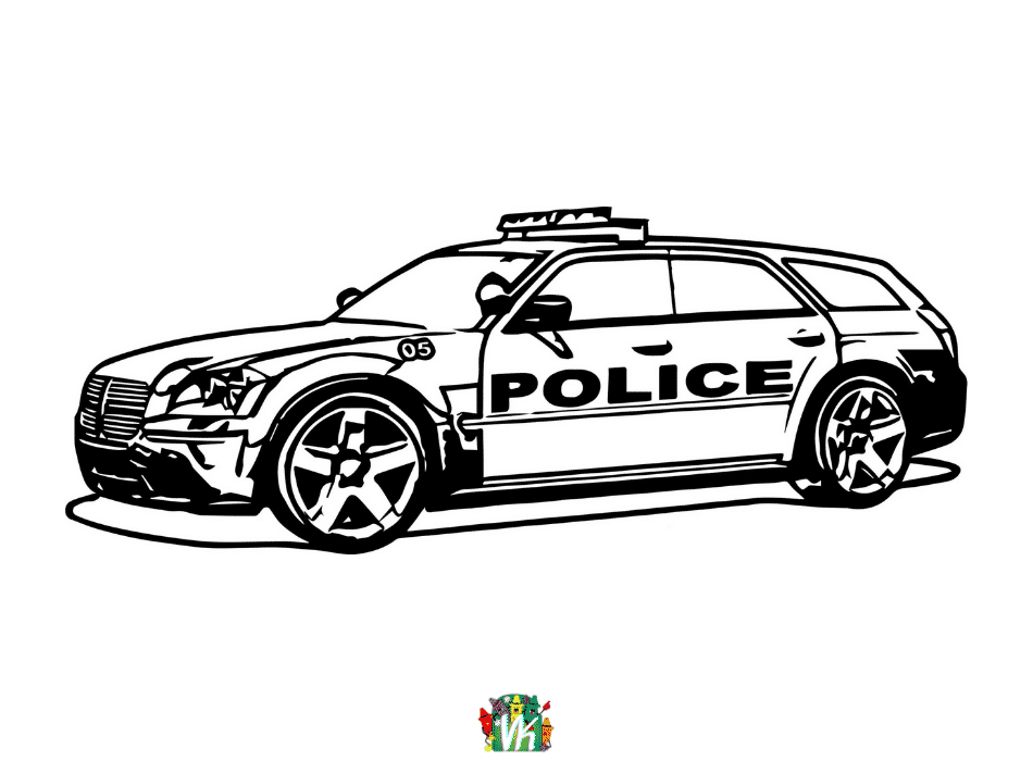 poliisiauto-värityskuva-varityskuvat11