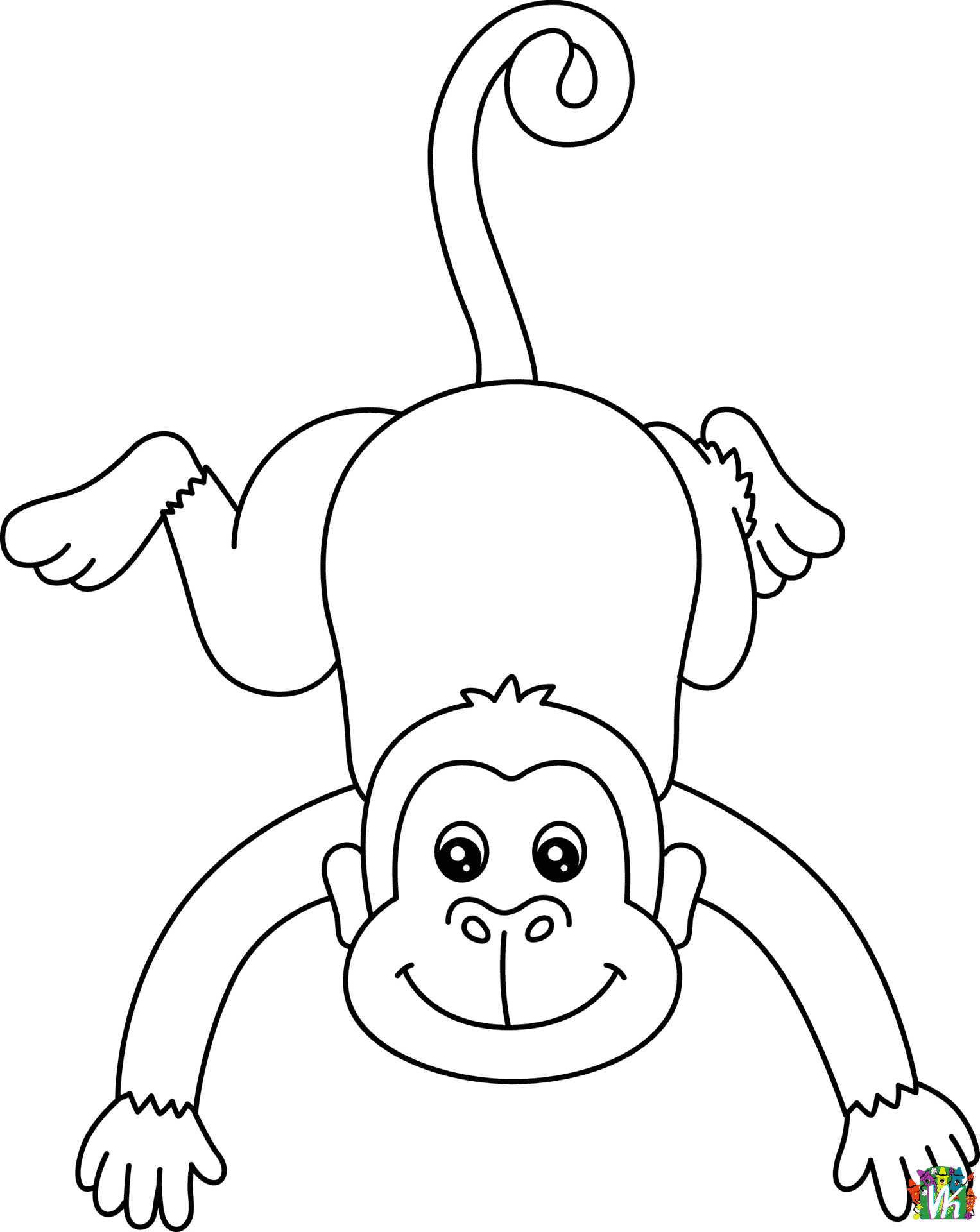Apinat-varityskuvat (2)